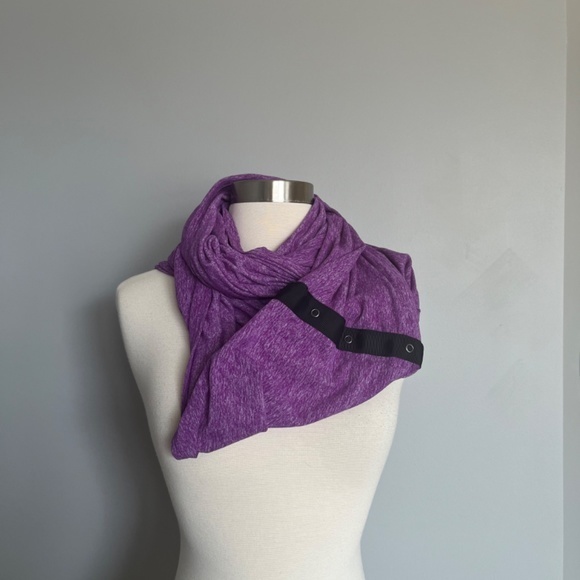 Lululemon Vinyasa Scarf *Rulu‎ Ultra Violet Multi wear - Picture 6 of 9